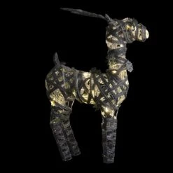 Itemint REINDEER LED RATTAN 40X15X60 20L. SILVER CHRISTMAS SHOP 8 Itemint REINDEER LED RATTAN 40X15X60 20L. SILVER CHRISTMAS SHOP