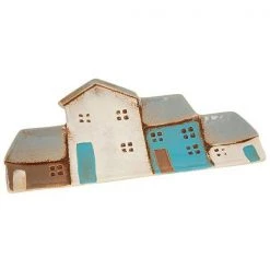 Giftworks Village Pottery House Tea Light Holder NOVELTY