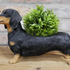 Dutch Brothers GENERAL GIFTS Dachshund Planter 15 Dutch Brothers GENERAL GIFTS Dachshund Planter
