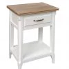Giftworks FURNITURE Marseille Cream & Pine 1 Drawer Locker