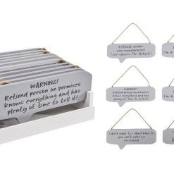 Richard Lang GENERAL GIFTS Speech Bubble Retirement Plaque