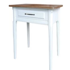 Giftworks Marseille Cream & Pine Console Table 1 Drawer FURNITURE