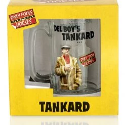Giftworks Only Fools And Horses Del Boy Trotter Glass Beer Tankard