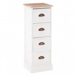 Premier Housewares GENERAL GIFTS Locker Table Austin 4 Drawers Chest
