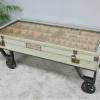 Giftworks INDUSTRIAL FURNITURE VINTAGE COFFEE TABLE