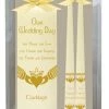 CBC Wedding Candle 8 Inch Gift Boxed/Ivory