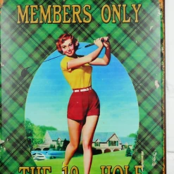 Dutch Brothers Fun Golf Sign