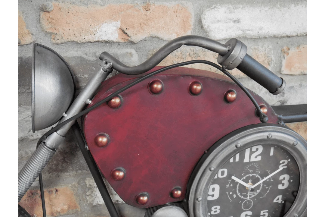 Giftworks GENERAL GIFTS Vintage Motorbike Clock -Gifts For Men 10 Giftworks GENERAL GIFTS Vintage Motorbike Clock -Gifts For Men