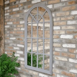 Dutch Brothers Vintage Grey Arched Mirror