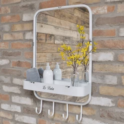 Giftworks Bathroom Mirrors With Shelf