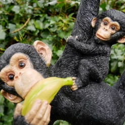 Dutch Brothers NOVELTY Resin Monkey And Baby