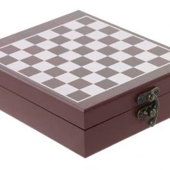 Itemint Vintage Wooden Chess Board Game Wine Gift Set. GENERAL GIFTS 11 Itemint Vintage Wooden Chess Board Game Wine Gift Set. GENERAL GIFTS