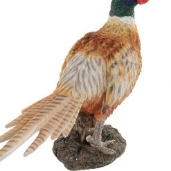 Itemint FIGURE RESIN 50,5X15,5X34cm PHEASANT BROWN