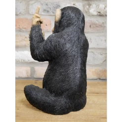 Dutch Brothers Black Rude Monkey Ornament GENERAL GIFTS