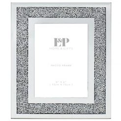 Lesser And Pavey Multi Crystal Photo Frame 4x6