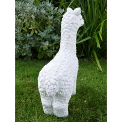 Giftworks NOVELTY Llama (White) Sculpture