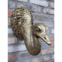 Dutch Brothers HOME DÉCOR Ostrich Wall Decoration
