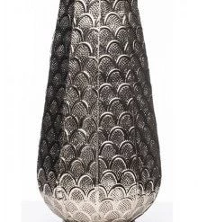 Giftworks THE GRANGE COLLECTION SILVER MOROCCAN TABLE LAMP (28X28X49CM)