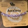 Royal County AMETHYST FOR ANXIETY GEMSTONE BRACELET