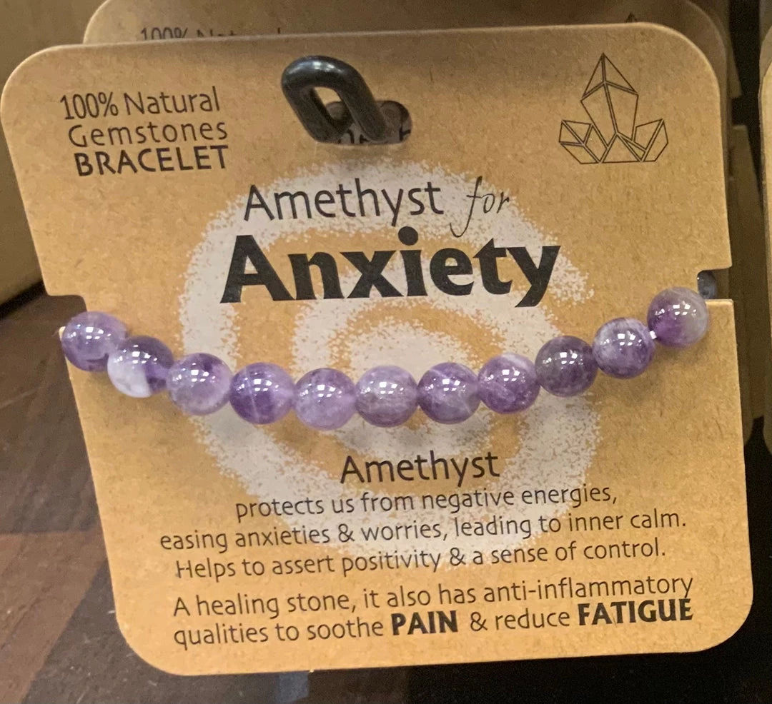 Royal County AMETHYST FOR ANXIETY GEMSTONE BRACELET 3 Royal County AMETHYST FOR ANXIETY GEMSTONE BRACELET