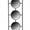 Giftworks WALL LANTERN SCONCES AND HANGINGS The Grange Collection 3 Metal Mirrors