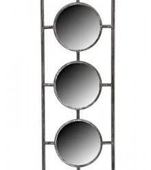 Giftworks WALL LANTERN SCONCES AND HANGINGS The Grange Collection 3 Metal Mirrors