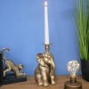 Dutch Brothers GENERAL GIFTS Elephant Candle Holder Sitting