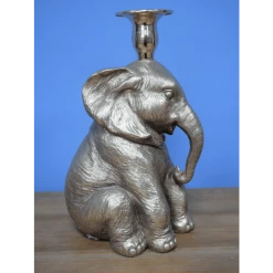 Dutch Brothers GENERAL GIFTS Elephant Candle Holder Sitting