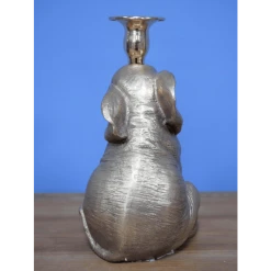 Dutch Brothers GENERAL GIFTS Elephant Candle Holder Sitting