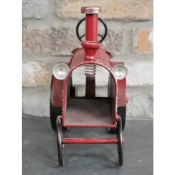 Dutch Brothers GENERAL GIFTS Red Vintage Tractor Clock