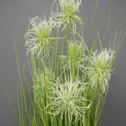 Dutch Brothers Artificial Grass With White Flowers