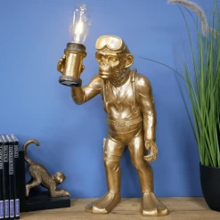 Dutch Brothers Monkey Lamp GENERAL GIFTS
