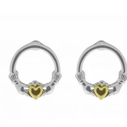 Giftworks Silver Claddagh Ring Pendant/Earrings JEWELLERY