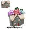 Giftworks GENERAL GIFTS Village Pottery Light Blue House Plant Pot