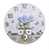 ITEM HOME DÉCOR Hyacinth Wall Clock With Pendulum 58X2X58