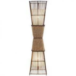 Nino Luechen GENERAL GIFTS Bamboo Rattan Floor Lamp