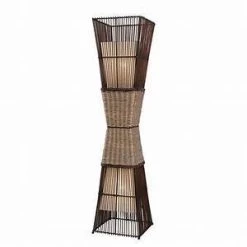 Nino Luechen GENERAL GIFTS Bamboo Rattan Floor Lamp