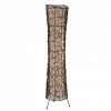 Nino Luechen GENERAL GIFTS Ruth Rattan Floor Lamp