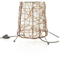 Nino Luechen GENERAL GIFTS Ruth Rattan Floor Lamp 13 Nino Luechen GENERAL GIFTS Ruth Rattan Floor Lamp