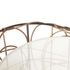 Nino Luechen GENERAL GIFTS Ruth Rattan Floor Lamp 11 Nino Luechen GENERAL GIFTS Ruth Rattan Floor Lamp