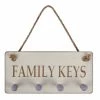 Richard Lang Family Key Holder Craved Plaque