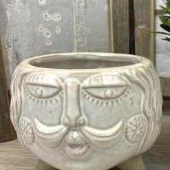 Richard Lang His Face Boho Plant Pot