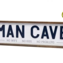 Richard Lang GENERAL GIFTS Man Cave 3D Plaque